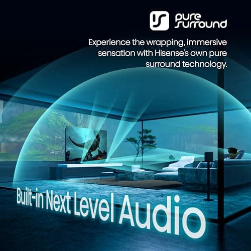 Hisense AX5125H 5.1.2Ch Sound Bar with Wireless Subwoofer, 500W, Dolby Atmos, Bluetooth 5.3, EzPlay, 4K HDMI Pass Through, Roku TV Ready, DTS:X, HDMI/AUX/eARC/Optical/USB (2023 Model) (Renewed) 7