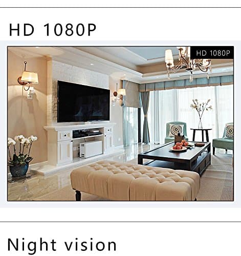 Wireless WiFi Security Camera Hdde Home Indoor Outdoor Cameras House 1080P Car Camaras Smart Home Camara Baby for House Office Outdoor Cams Mobile APP Remote Security Pet Dog Cam No Need Wifi Camera 5