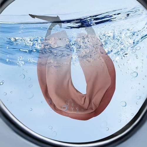 SPRFUFLY Super Soft Travel Pillow, 100% Memory Airplane Pillow with Sleep Mask and Ear Plugs, Breathable Removable Cover & Ergonomic Design - Essentials Neck Pillow for Airplane, Office & Home Use 8