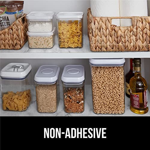 GORILLA GRIP DripGuard Shelf Liner, Non-Adhesive Drawer and Kitchen Cabinet Protector, Strong Grip Slip Resistant Underside, Smooth Surface Liners for Cabinets, Bathrooms, Closets, 12x240 Inch, Marble 5