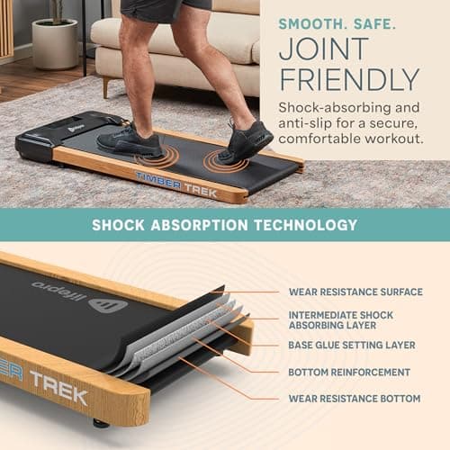 Lifepro Walking Pad Treadmill – 198 lbs Foldable, Under-Desk Treadmill with Adjustable Incline, 47.6” Compact Mini for Jogging, Running & Walking at Home or Office, Easy Storage 7
