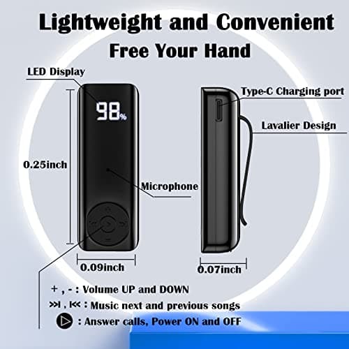 Bluetooth Ear Plugs Headphones for Work, Wireless Earbuds with 60H Battery Bluetooth Adaptor, Noise Cancelling Earplugs, Wireless Earphones with Mic & Control, for Motorcycle Riding Construction Work 6