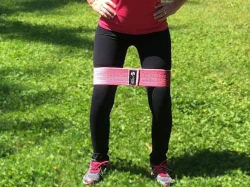 Limm Leg Bands for Legs and Butt - Booty Resistance Hip Bands for Working Out - Fitness Loops to Activate Legs, Thighs, Bootie, Glutes and Core - Premium Elastic Non-Slip Cotton Fabric Bands 6