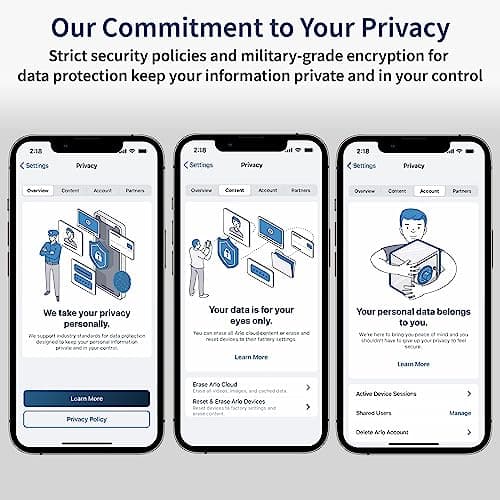 Arlo Pro 5S XL Spotlight Security Camera 2K HDR | Indoor/Outdoor | Band Wi-Fi Connects to Strongest Network | Longer Battery Life, 12X Zoom, Color Night Vision, 2-Way Audio - White, 3 Pack 10