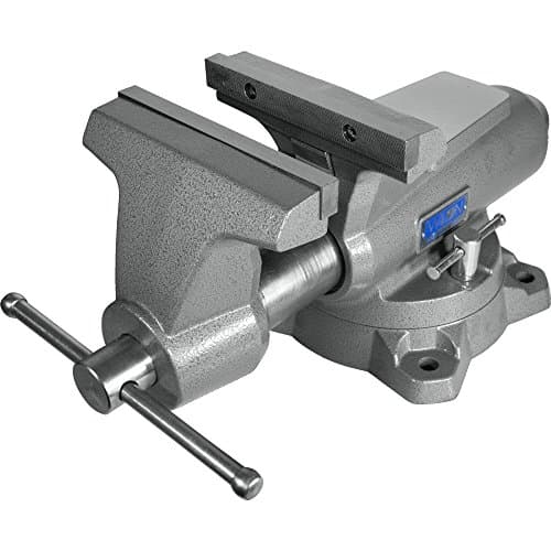 Wilton Mechanics Pro Bench Vise, 8" Jaw Width, 8-1/2" Jaw Opening, 4-1/2" Throat (Model 880M), Grey 7