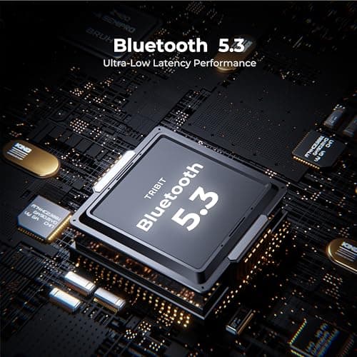 Tribit StormBox Blast Portable Bluetooth Speaker, (140W Peak) 90W Loud Stereo Sound with 30H Playtime, IPX7 Waterproof, LED Light, Wireless, XBass, BT5.3, TWS, Custom EQ, Party/Outdoor/Camping/Beach 8