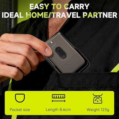 ENCHEN Electric Razor for Men, Mini-Shave Portable Electric Shaver, Portable Shaver Wet and Dry Mens Razor, USB Charging, for Home, Car, Travel Comfort, for face Chest Leg Shaving 8