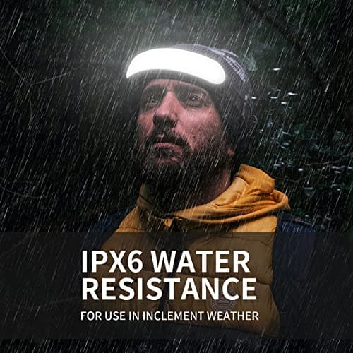 svsviio Rechargeable Headlamp PRO,5000mAh 1500 Lumen Super Bright 230°Beam LED Head Lamp,Headlights for Forehead,3 Modes,IPX6 Headlamps for Adults Camping/Hiking/Hard Hat/Mechanic 6