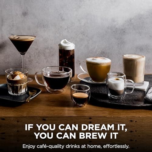 Ninja Luxe Café 3-in-1 Espresso, Drip Coffee and Cold Brew Machine | Integrated Coffee Grinder, Milk Frother, Assisted Tamper & Built-In Espresso Accessory Storage | Stainless Steel | ES601 8