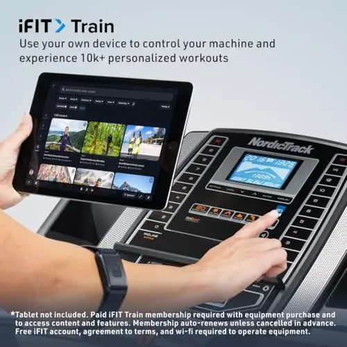 NordicTrack T 6.5 S; Treadmill for Running and Walking with 5” Display and SpaceSaver Design 6