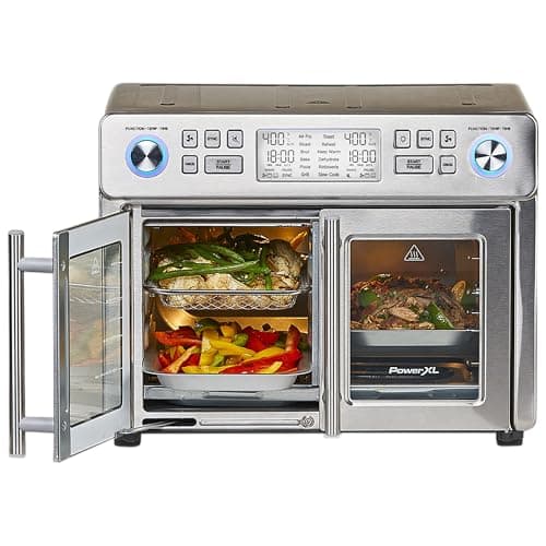 PowerXL Duplex SmartSynx Dual Zone 25-Quart Toaster Oven 7