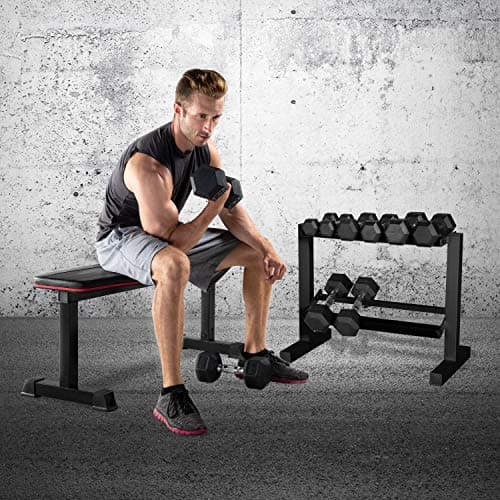 CAP Barbell black 24" Dumbbell Storage Rack 6