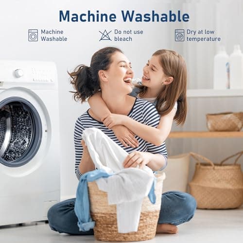 Full Mattress Topper Extra Thick Pillowtop Cooling Mattress Topper Plush Mattress Pad Cover Protector with 8-21 Inch Deep Pocket 3D Snow Down Alternative Fill White 7