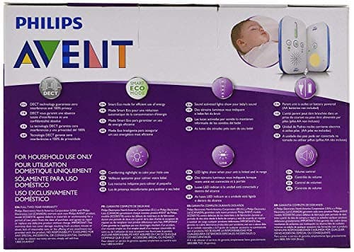 Philips AVENT Audio Baby Monitor Dect SCD502/10 5