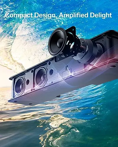 ULTIMEA 5.1 Sound Bar with Dolby Atmos, 410W Peak Power, Surround Sound System for Smart TV, APP Control, Surround and Bass Adjustable, Home Theater with Subwoofer, Poseidon D60 (2025 New Model) 7