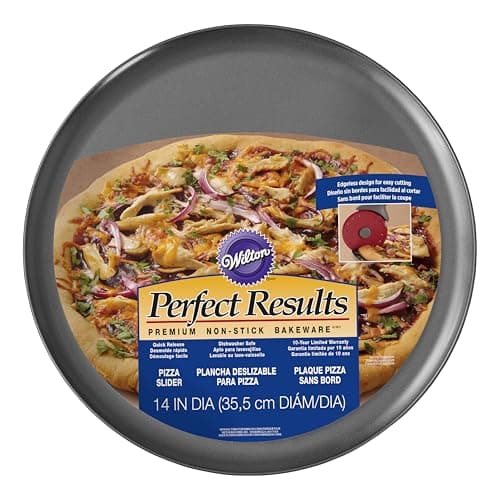 Wilton Perfect Results Premium Non-Stick Pizza Pan, 14 Inch