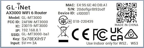 GL.iNet GL-MT3000 (Beryl AX) Portable Travel Router, Pocket Wi-Fi 6 Wireless 2.5G Router, Portable VPN Routers WiFi for Travel, Public Computer Routers, Business, Moblie/RV/Cruise/Plane 7