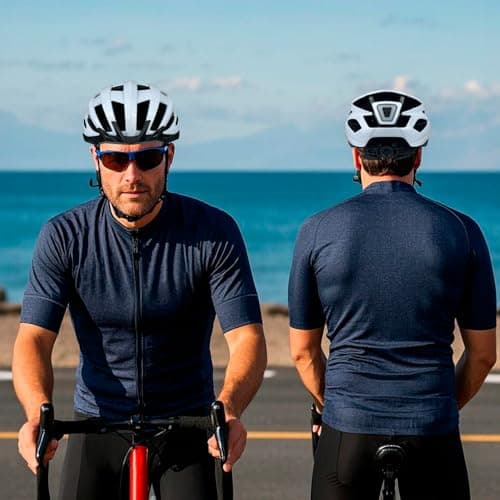 AISSTXOER Adult Bike Helmet for Men Women - 265g Ultra Lightweight Design with USB-C Rechargeable LED Safety Light & Detachable Visor 360° Ventilation Systemfor 12+ with Suggested Fit 56-62cm 5