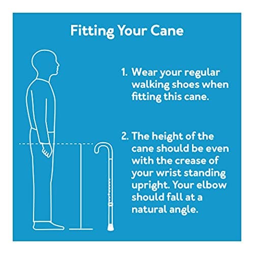 Carex Wooden Walking Cane, Round Handle Wood Cane with Natural Ash Finish and Rubber Tip, Traditional Style Walking Stick for Men and Women, 36 Inch Height, 7/8 Inch Diameter Natural Ash Finish 9