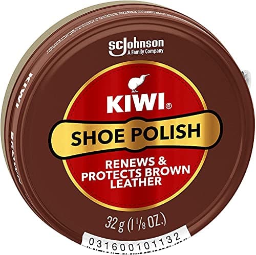 Kiwi 10113 1-1/8 Oz Brown Shoe Polish 9