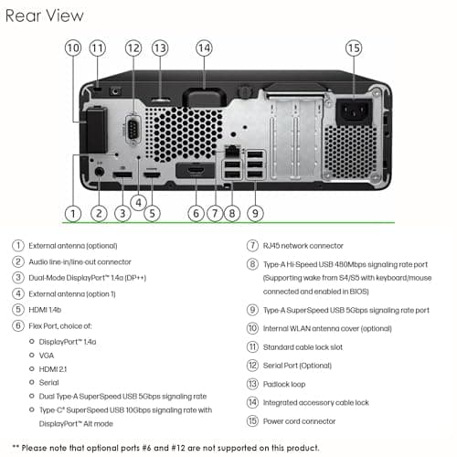 HP ProDesk G9 SFF Business Desktop Computer|13th Intel Ultra-Fast Quad-core CPU| Dual 4K Display Support| 24GB RAM, 1TB SSD| Wi-Fi | Bluetooth| HDMI, USB, RJ-45| Windows 11 Pro| w/Keyboard & Mouse 5