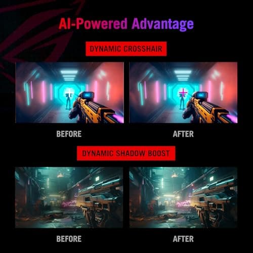 ASUS ROG Strix 27” 1440P USB-C HDR Gaming Monitor (XG27ACMS) – QHD (2560 x 1440), 320Hz, 0.3ms, Fast IPS, Extreme Low Motion Blur Sync, G-SYNC Compatible, DisplayWidget, Tripod Socket, 3 yr Warranty 5