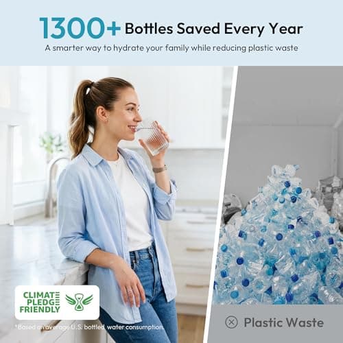 EUHOMY Bottom Loading Water Cooler Dispenser for 5 Gallon Bottle, 3 Temperature Settings – Cold, Warm & Hot, with Child Lock, LED Display Light, Water Cooler for Home, Office, Apartment, Black 6