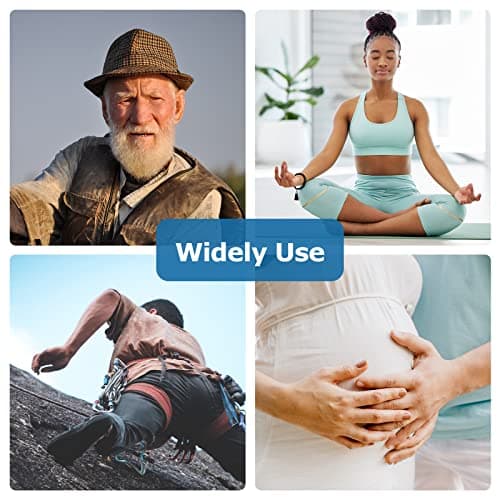 Vibeat Bluetooth Fingertip Pulse Oximeter with Pulse Rate, Blood Oxygen Saturation Monitor | Finger O2 Meter, Batteries and Lanyard Included, Free APP 7