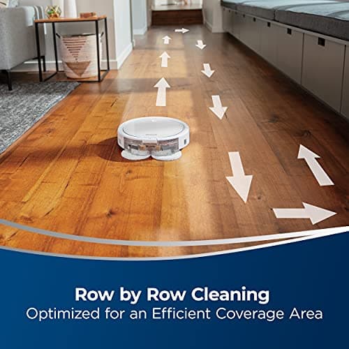 Bissell SpinWave Pet Robot, 2-in-1 Wet Mop and Dry Robot Vacuum, WiFi Connected with Structured Navigation, 3347 7
