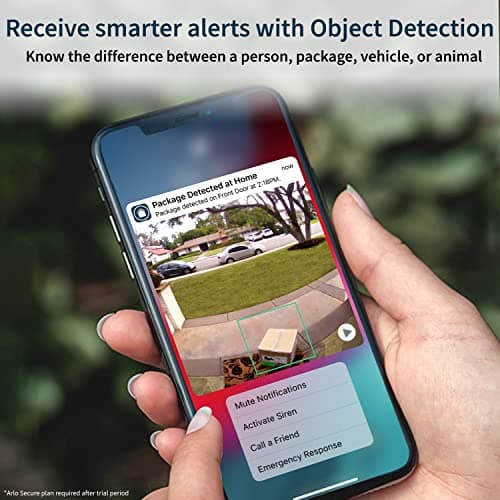 Arlo Essential Video Doorbell - HD Video, 180° View, Night Vision, 2 Way Audio, Direct to Wi-Fi No Hub Needed, Wire Free or Wired, White - AVD2001 6