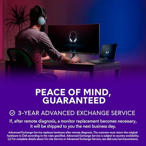 Alienware AW2725DF OLED Gaming Monitor - Quantom-Dot WQHD (2560x1440) 360Hz 0.03Ms Display, AMD FreeSync Premium Pro, HDMI/DP/USB 3.2 Gen1 - Black (Renewed) 5