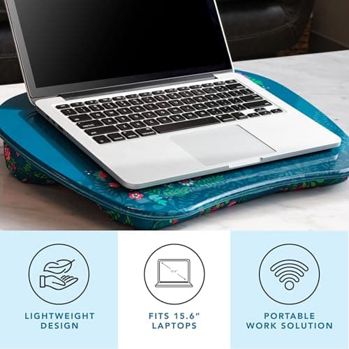 LAPGEAR MyStyle Portable Lap Desk with Cushion - Big Ideas - Fits up to 15.6 Inch Laptops - Style No. 45311 2