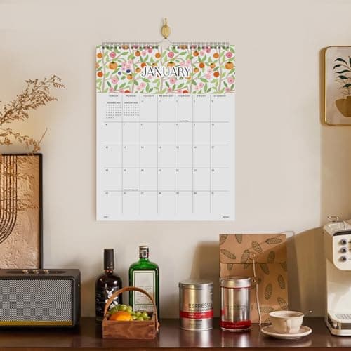 Jotsome 2026 Wall Calendar, Large Monthly Calendar 11.2"x14.2" From Now to December 2026, Hanging Calendar for Home and Office, Easy Organizing 6