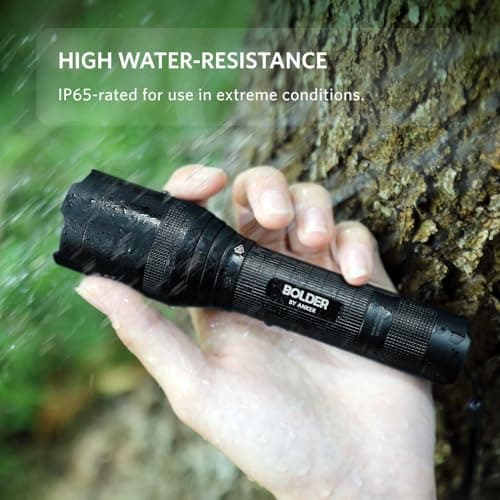 Anker Rechargeable Bolder LC90 LED Flashlight, Pocket-Sized Torch with Super Bright 900 Lumens CREE LED, IPX5 Water-Resistant, Zoomable, 5 Light Modes 4