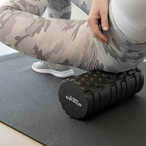 The Original Body Roller - High Density Foam Roller Massager for Deep Tissue Massage of The Back and Leg Muscles - Self Myofascial Release of Painful Trigger Point Muscle Adhesions - 13" Black 7