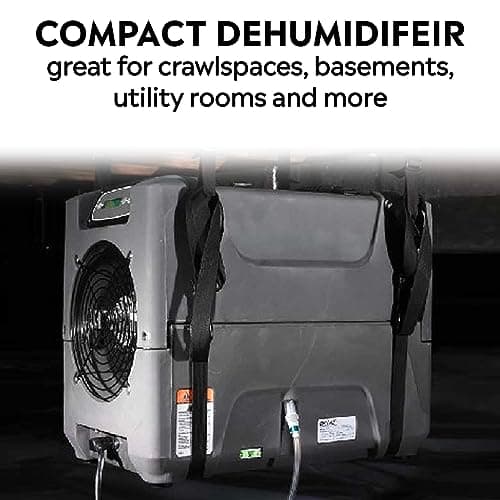 Dri-Eaz PHD 200 Commercial Dehumidifier with Pump, Industrial Dehumidifier (F515), Crawl Space and Basement Drying 7