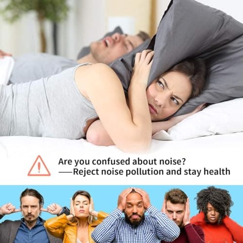 Sound Machine Easysleep White Noise Machine with 25 Soothing Sounds and Night Lights with Memory Function 32 Levels of Volume and 5 Sleep Timer Powered by AC or USB for Sleeping Relaxation (White) 4