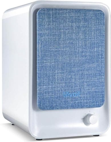 LEVOIT Air Purifiers for Bedroom Home, Freshener Filter Small Room for Smoke, Allergies, Pet Dander, Pollen, Odor, Dust Remover, Ozone Free, Quiet, Desktop, Office, Table Top, LV-H126, Blue