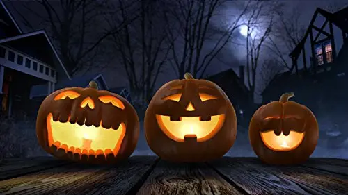 HoliScapes AtmosFX Halloween Digital Decoration USB - Jack-O-Lantern Jamboree 7