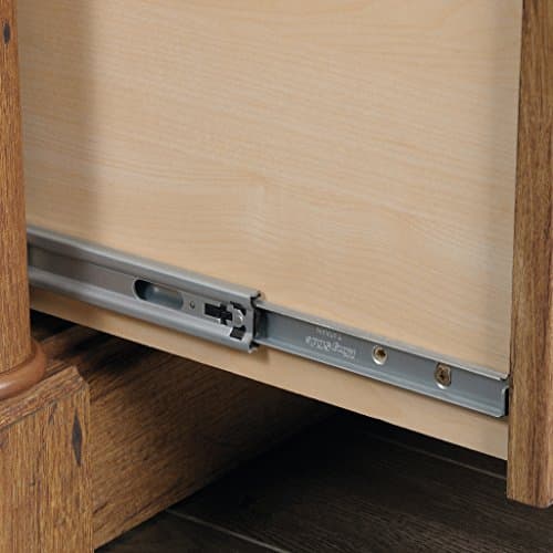 Sauder Palladia 2 Drawer File Cabinet, Lateral Filing Cabinets for Home Office, Hanging File Folders Organizer, Interlocking Drawers, in Vintage Oak Finish 7