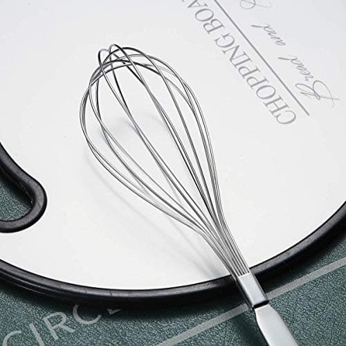 Whisk, Berglander Whisks For Cooking, Stainless Steel Balloon Whisk, Sturdy Kitchen Wire Whisk Set for Cooking, Baking, Blending, Whisking, Beating, Stirring, Dishwasher Safe, Easy to Clean 5
