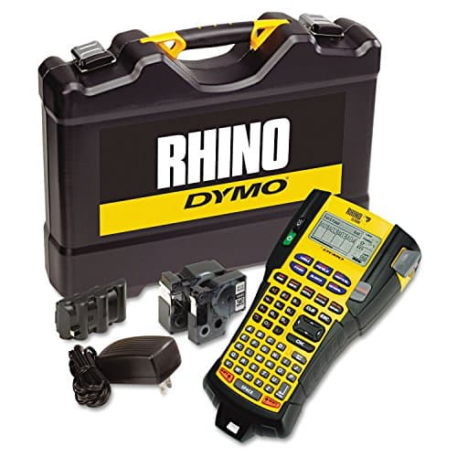 DYMO - Rhino 5200 Industrial Label Maker Kit, 5 Lines