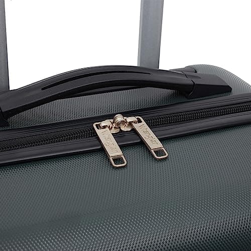 Wrangler 22" Hardside Spinner Carry-On Luggage, Olive 8