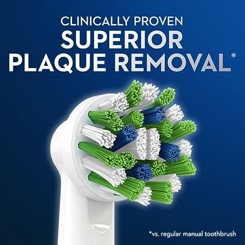 Oral-B Cross Action Electric Toothbrush Replacement Brush Heads Refill, 3 Count 5