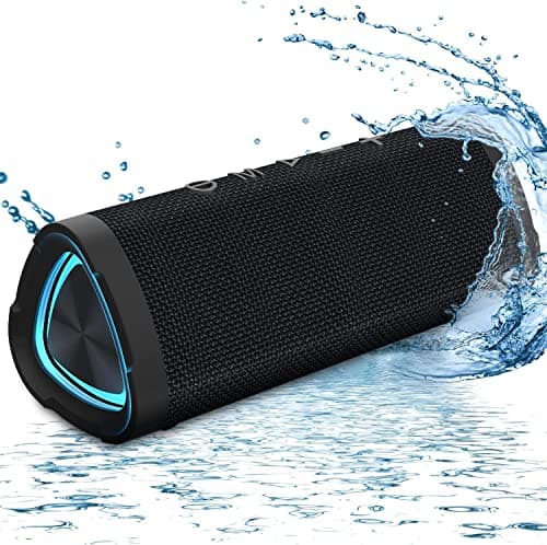 Vanzon V40 Portable Speaker Bluetooth 5.0, 24W Super Loud Bluetooth Speaker Wireless, 24H Playtime,RGB Modes, for Outdoor/Home/Party/Travel