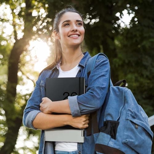 2026-2027 Planner - Weekly Monthly Planner 2026-2027, 8" x 10", JUL.2026 - JUN. 2027, Academic Calendar with Weekly Note Page, Hardcover, Pen Loop, Elastic Band, Inner Pocket 8