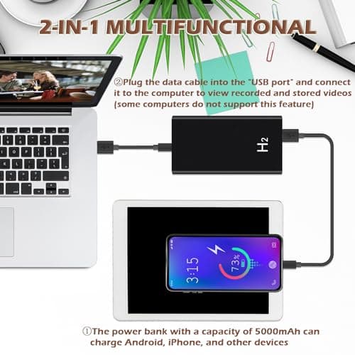 Hidden Camera Nanny Cam No WiFi Security Cameras 1080P FHD Mini Body Camera Outdoor Indoor with Night Vision for Home Surveillance No Audio 5