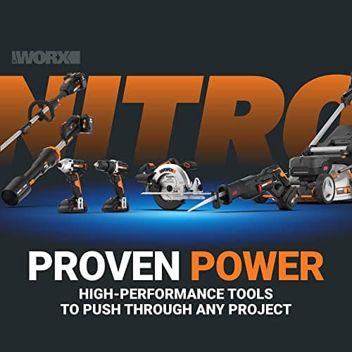 Worx Nitro Hydroshot 20V 710PSI Light-Duty Electric Pressure Washer with Brushless Motor Cordless, Lightweight, 5-in-1 Portable Power Cleaner, Power Share Compatible – Battery & Charger Included 10