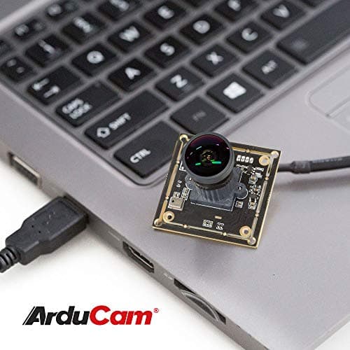 Arducam 1080P Low Light WDR Ultra Wide Angle USB Camera Module for Computer, 2MP CMOS IMX291 160 Degree Fisheye Mini UVC USB2.0 Webcam Board with Microphone, 3.3ft Cable for Windows Linux Mac OS 5