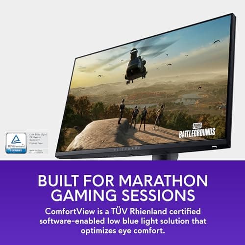 Alienware 25 Gaming Monitor AW2523HF 24.5" IPS LED Full HD (1920 × 1080) 360Hz Display - AMD FreeSync - VESA - Monitor (USB, HDMI) Height/Tilt/Swivel/Pivot Adjustability - Dark side of the Moon 8